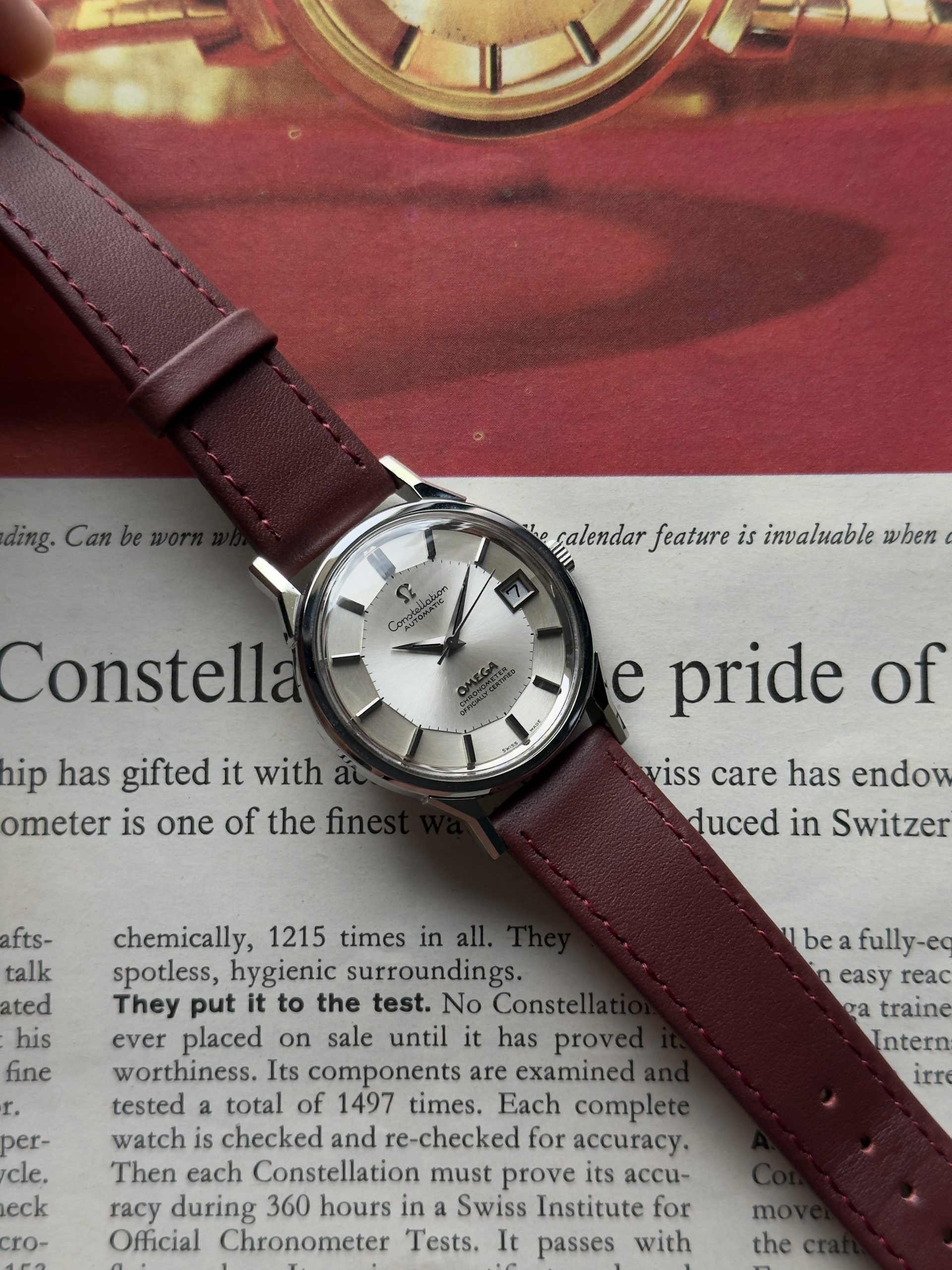 Omega Constellation Pie Pan JDM