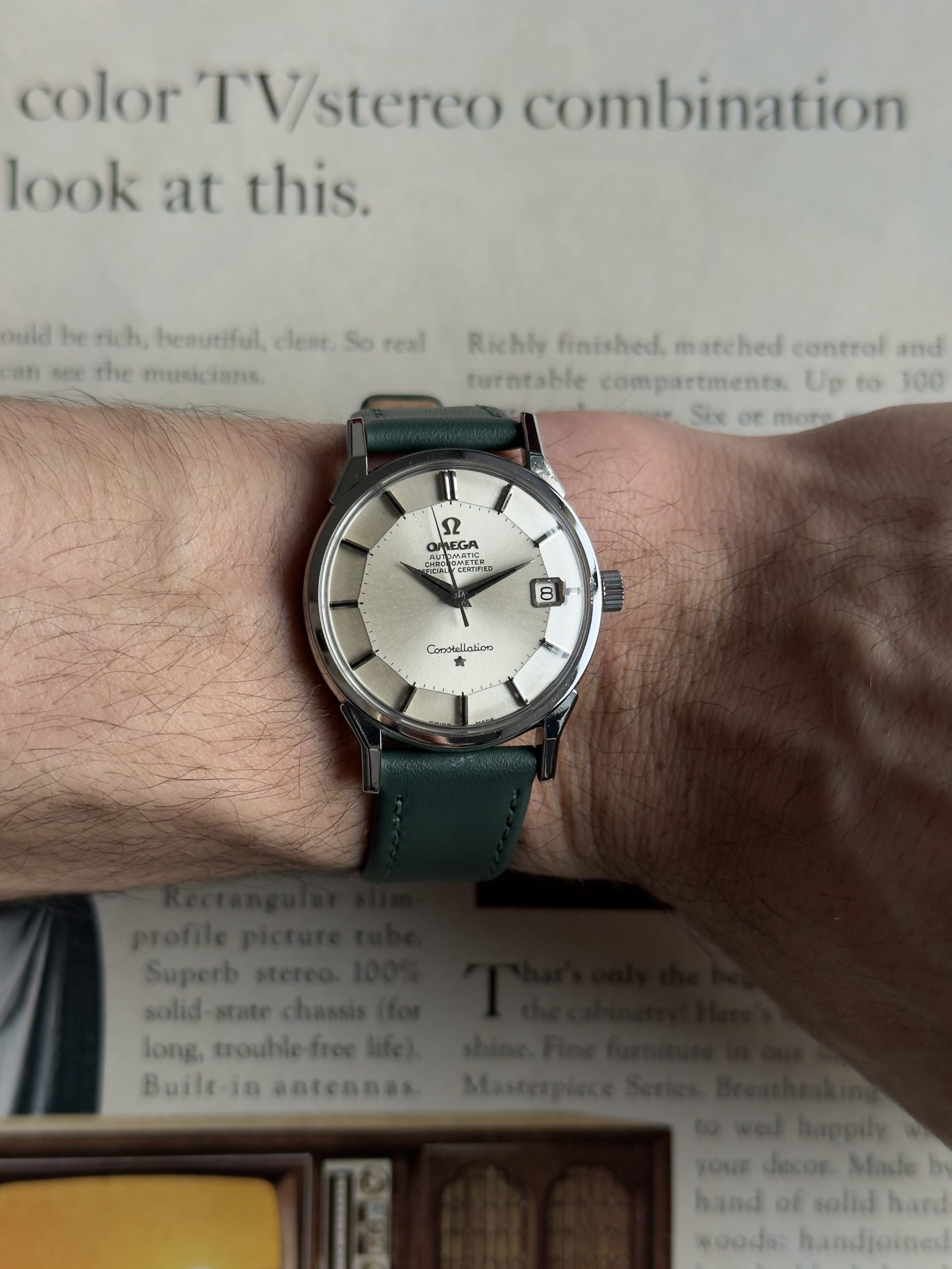 Omega Constellation Pie Pan 168.005